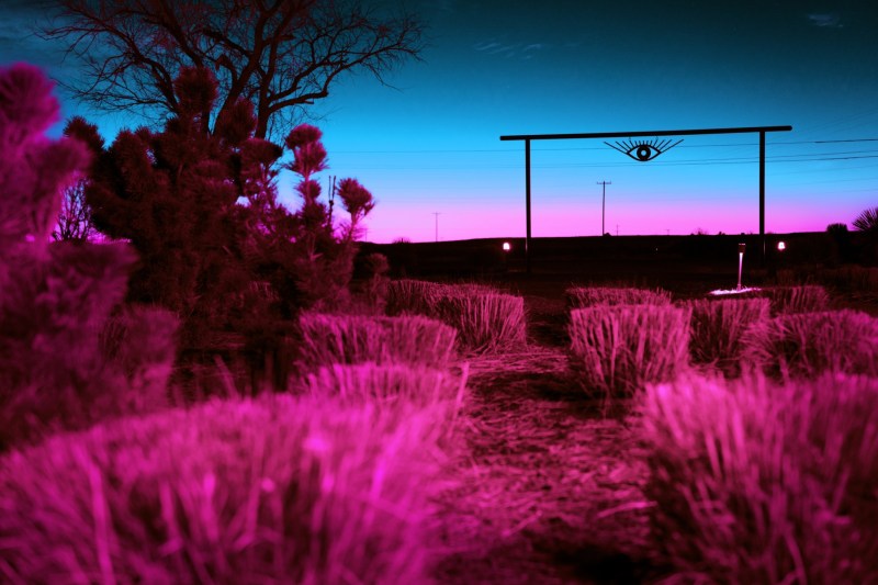 marfa lights, west texas, night trail runs