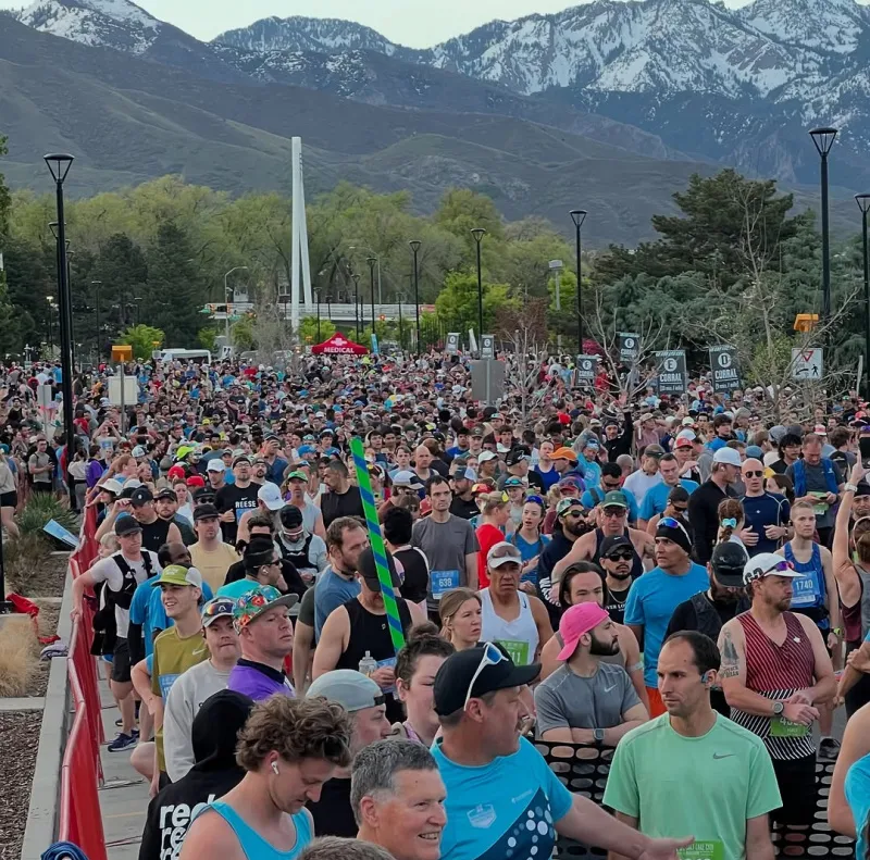salt lake city downhill marathon that qualifies for Boston