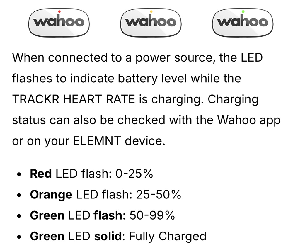 Wahoo TRACKR garmin