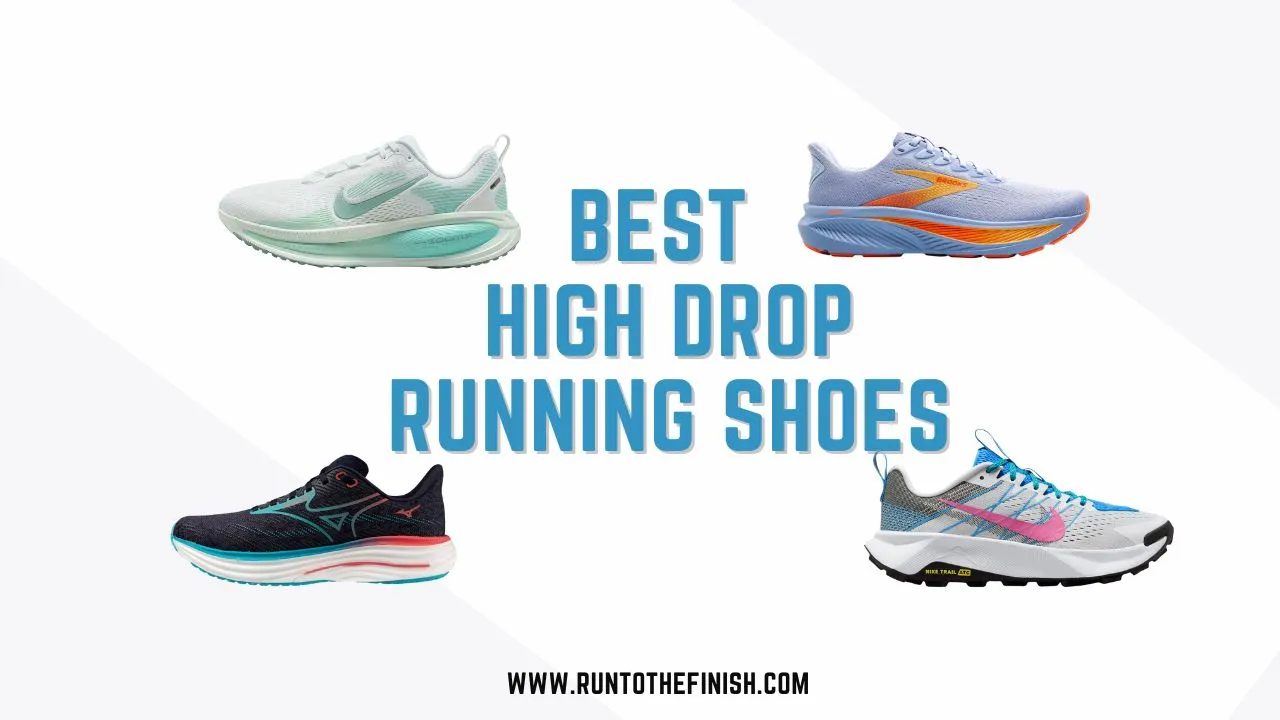 best high drop running shoes