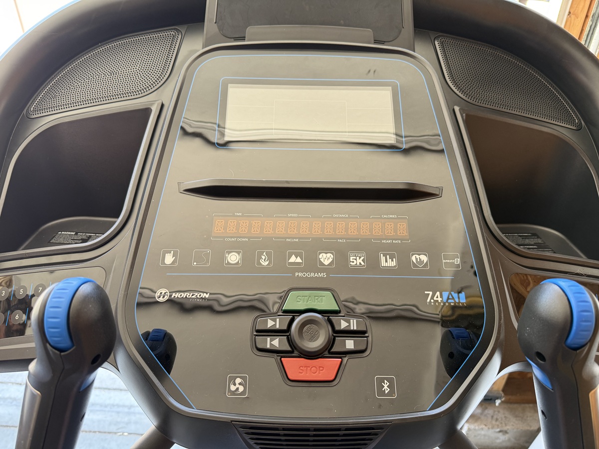 Horizon Treadmill Console