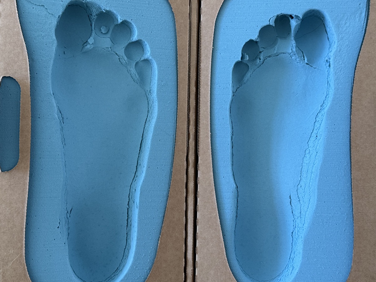 Upstep Feet Impressions