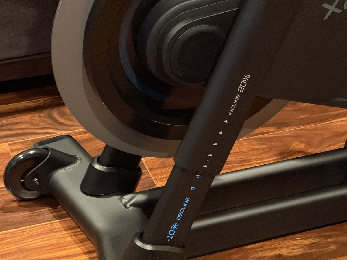 Nordictrack bike incline