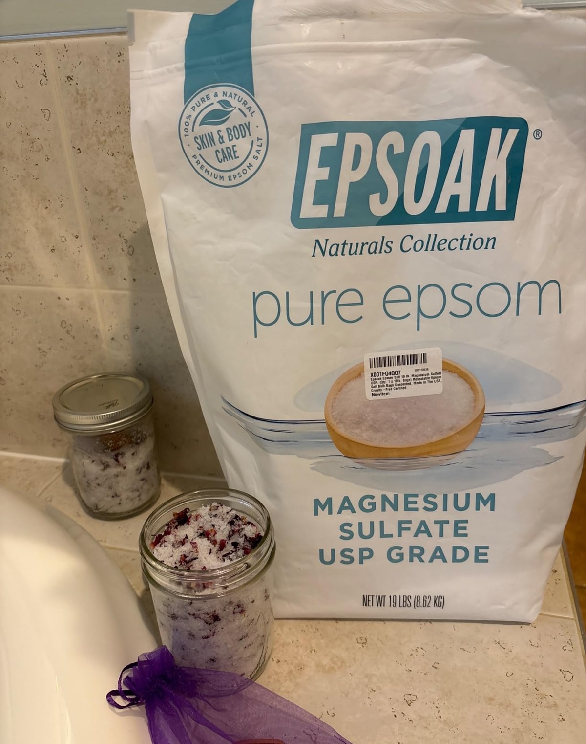 epsom bath salt