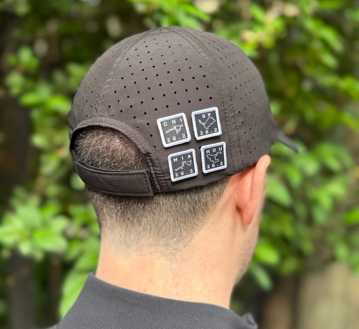 pr running hat