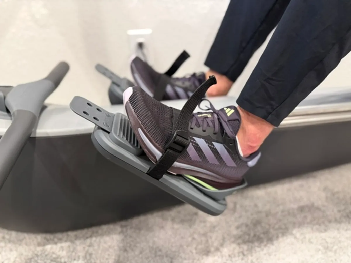 hydrow origin adjustable feet clips