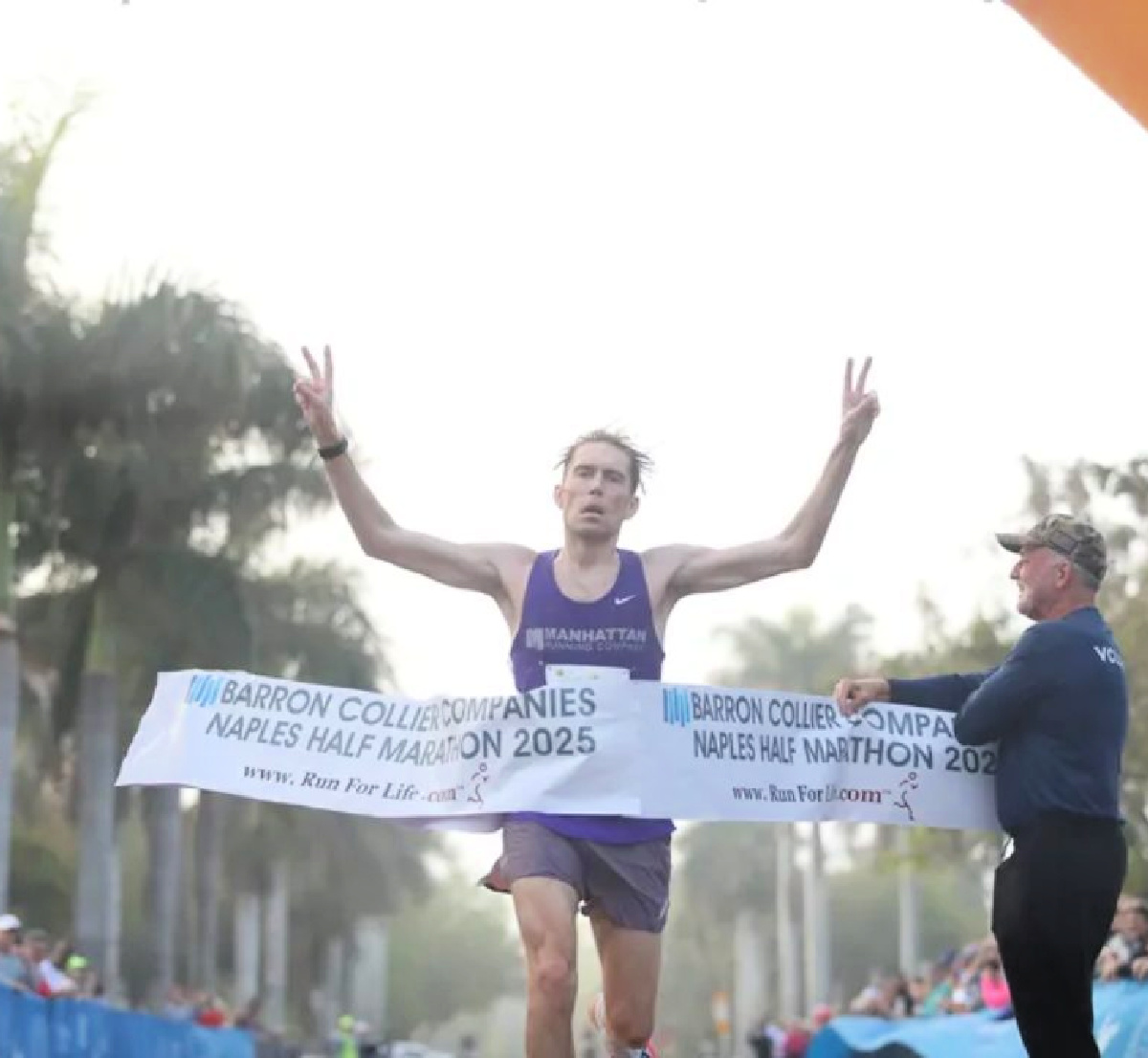 finish line naples half marathon