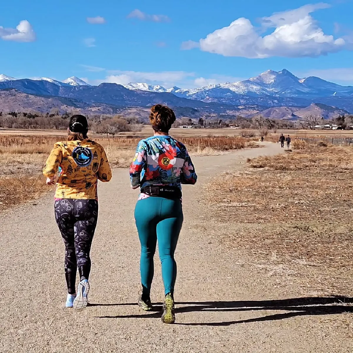 women running slacker half marathon