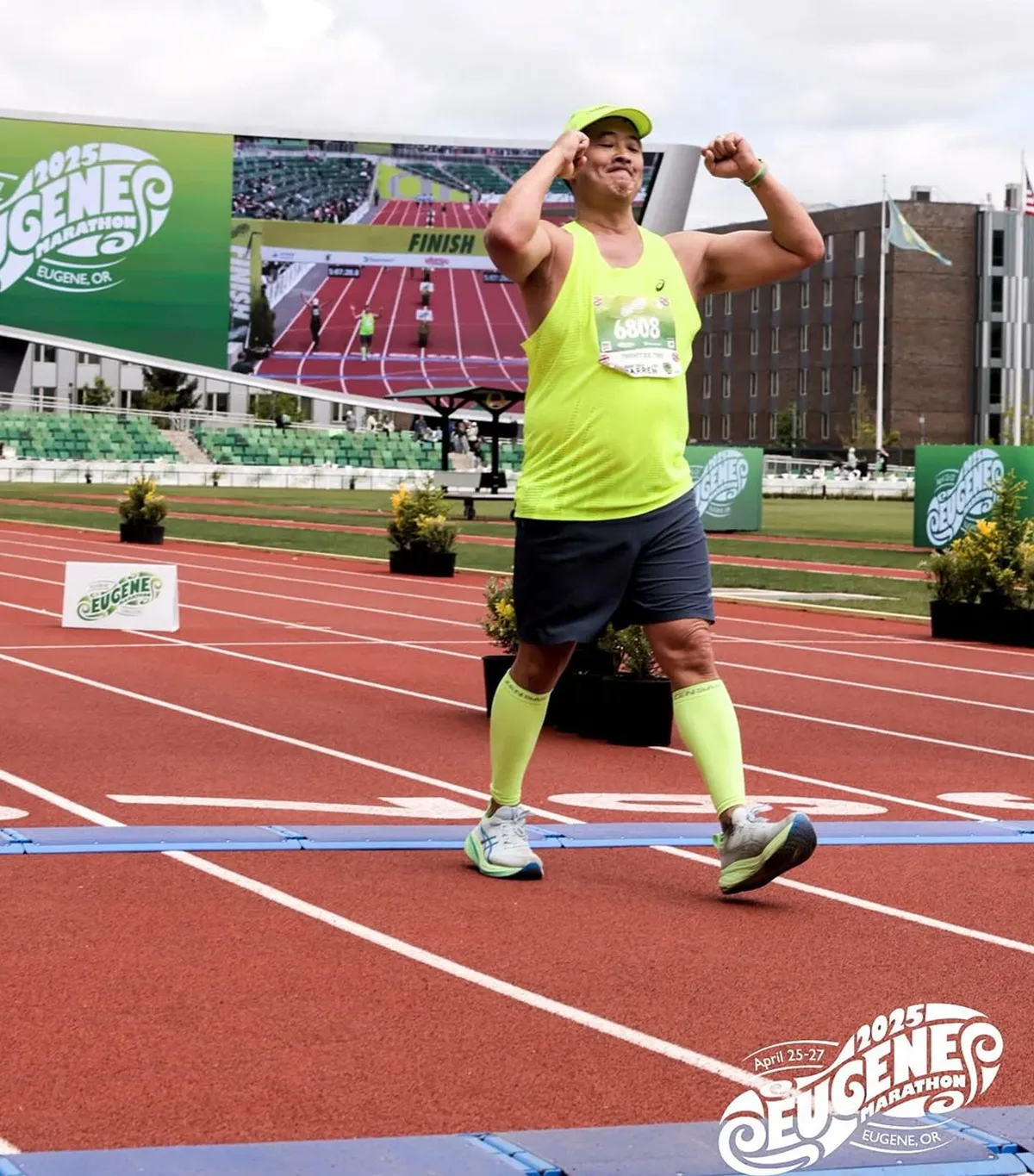 eugene marathon finishline