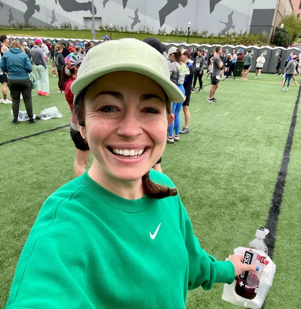 eugene marathon starting area