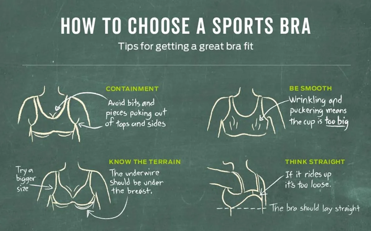 picking a sports bra tips from title nine