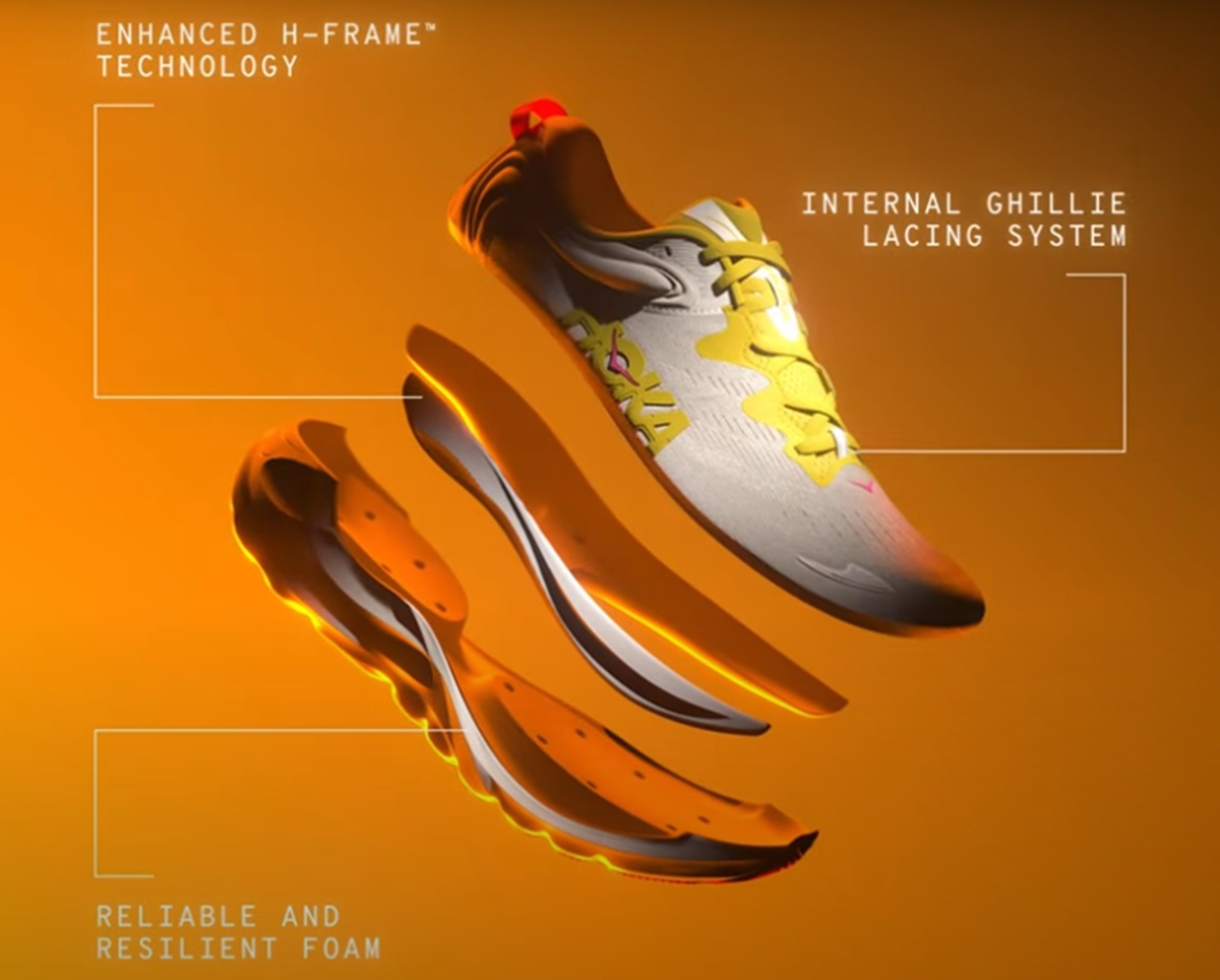 Hoka h-frame technology