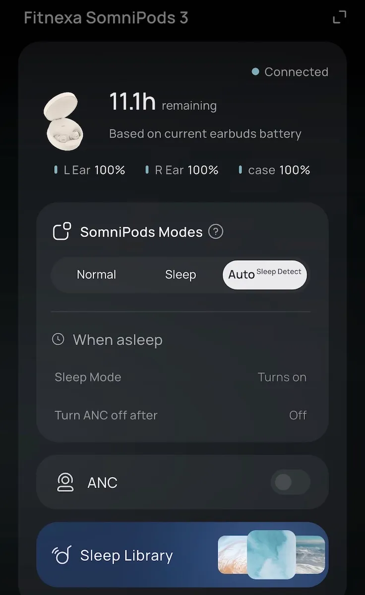 Fitnexia Somnipods App