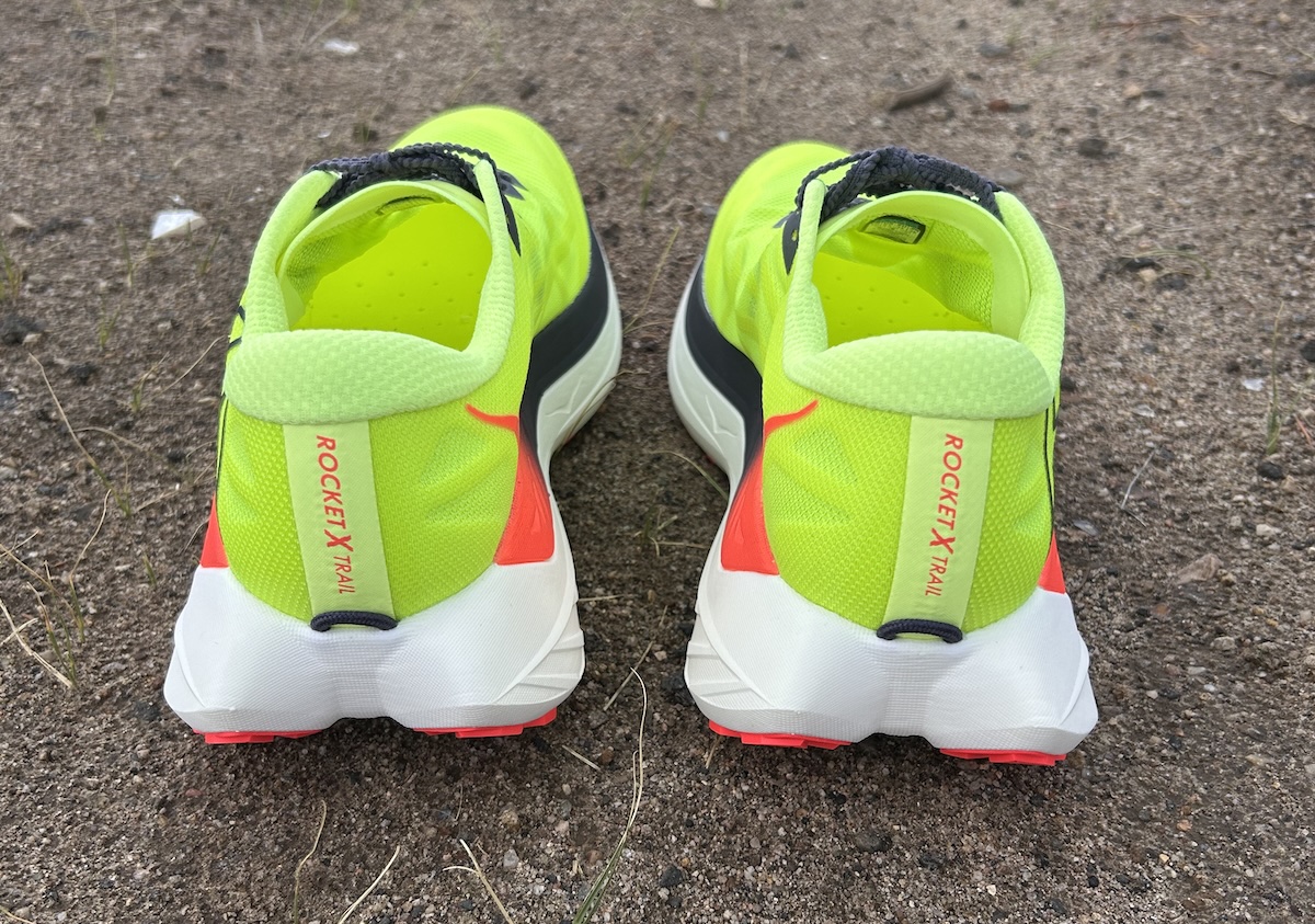 Hoka Rocket X Trail Heel