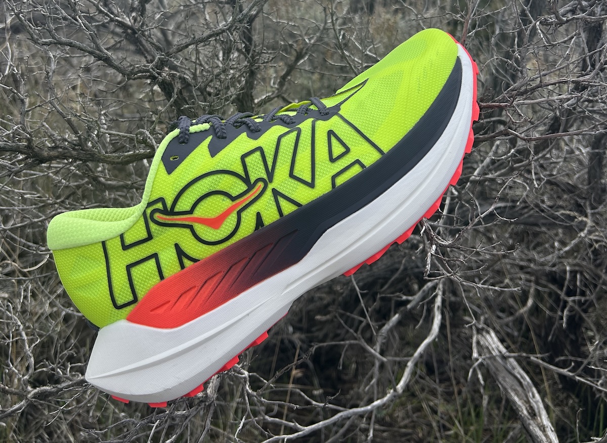 Hoka Rocket X Trail Side